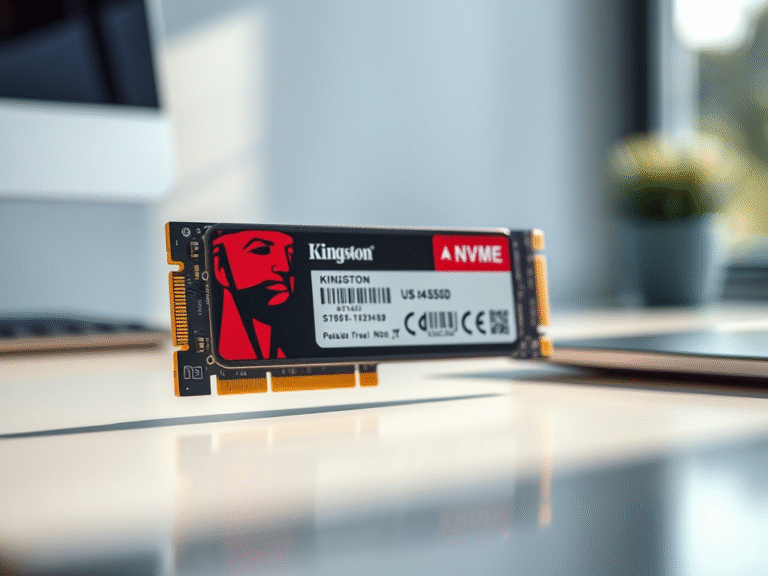 image de nvme ssd marque kingston